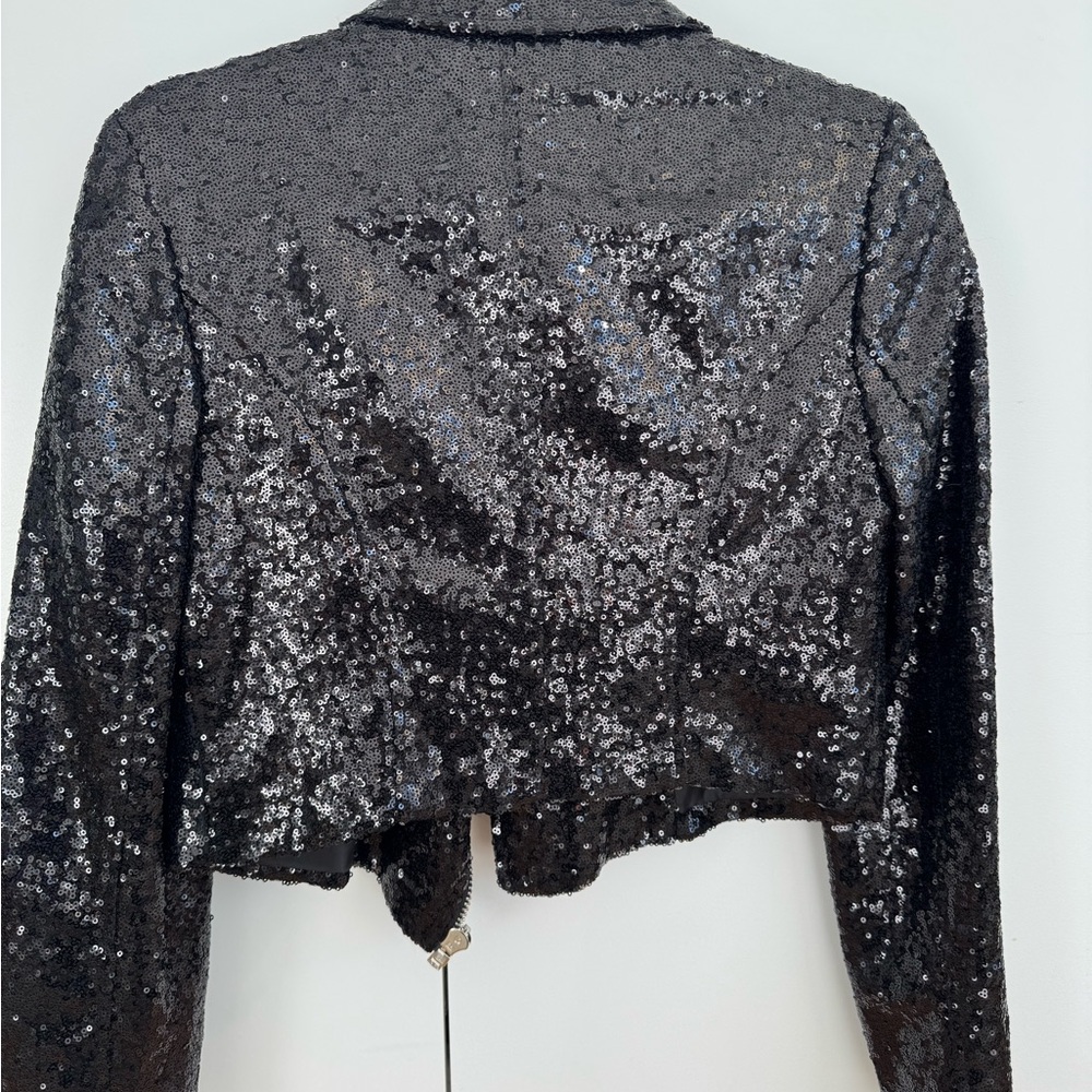 Sequin Black Jacket - image 5